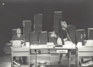 Les Dactylos de Murray Shisgal avec Marie Grudzinski et Emile Salvador       